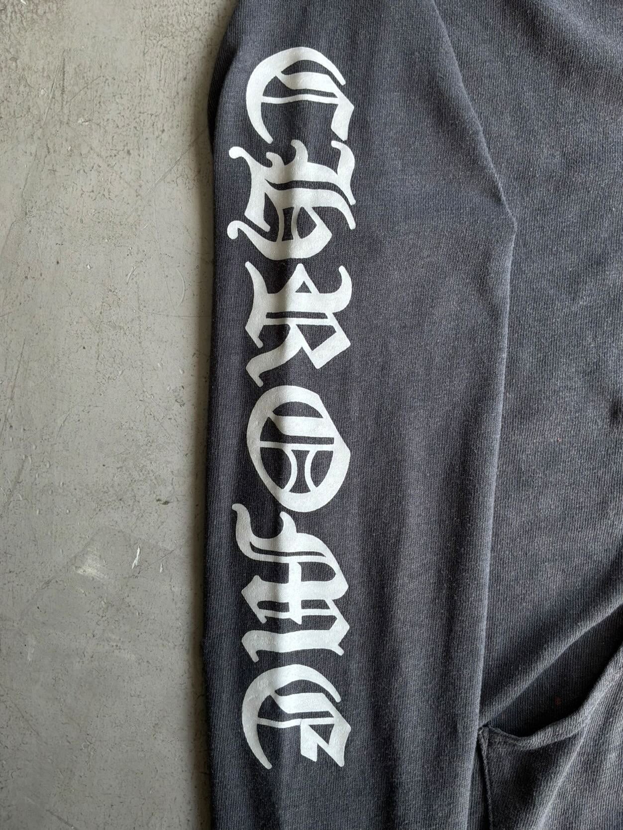 2000s Chrome Hearts T Bar Zip Hoodie