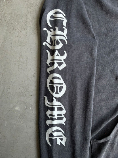 2000s Chrome Hearts T Bar Zip Hoodie