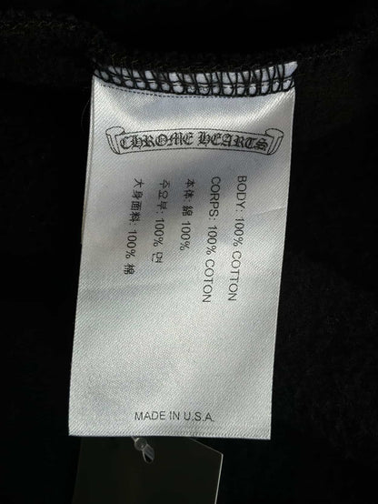 Chrome Hearts Neck And Sleeve Script Crewneck