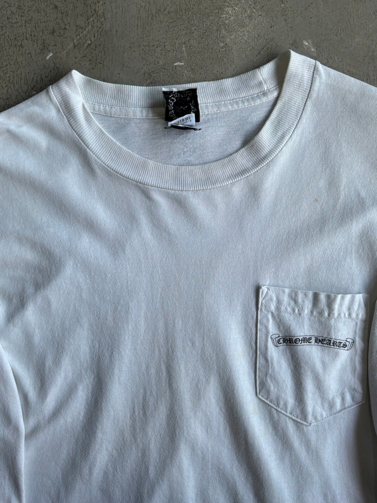 90s Chrome Hearts Flame Sleeves Spine Cross Longsleeves