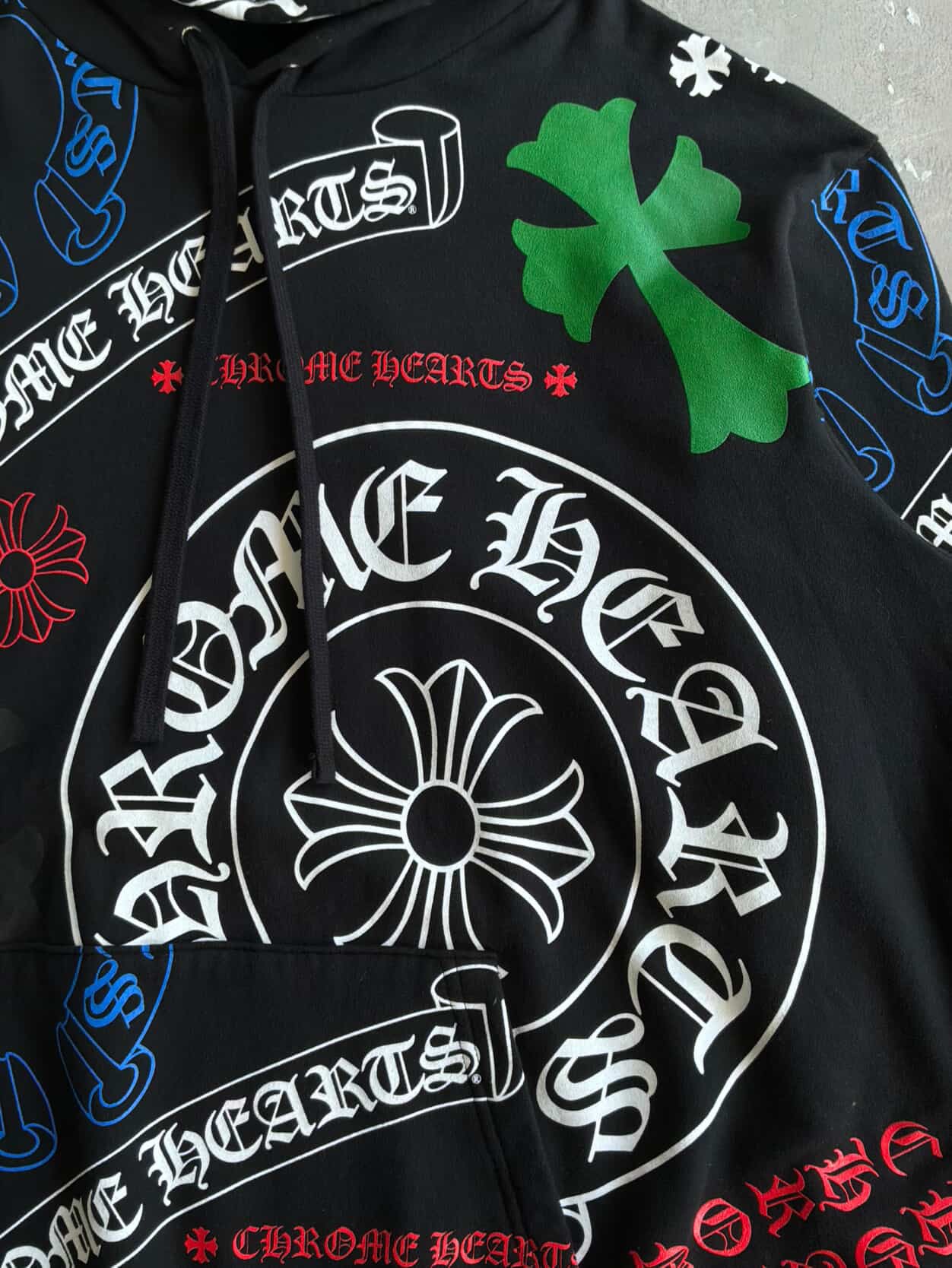 Chrome Hearts All Over Print Hoodie