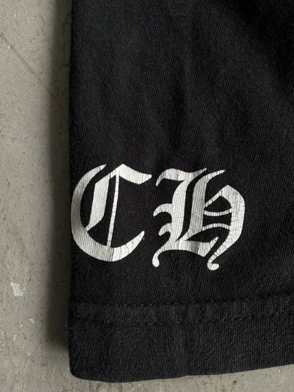 Chrome Hearts Red Horseshoe Cemetery Tee