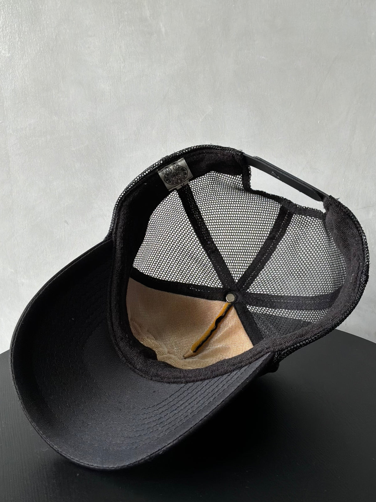 90s Chrome Hearts Cemetery Trucker Hat