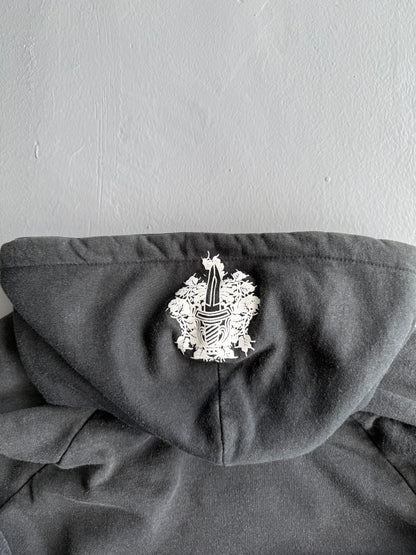 Vintage Chrome Hearts Horseshoe Floral Hoodie