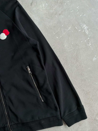 Moncler Tri-Logo Zip Hoodie