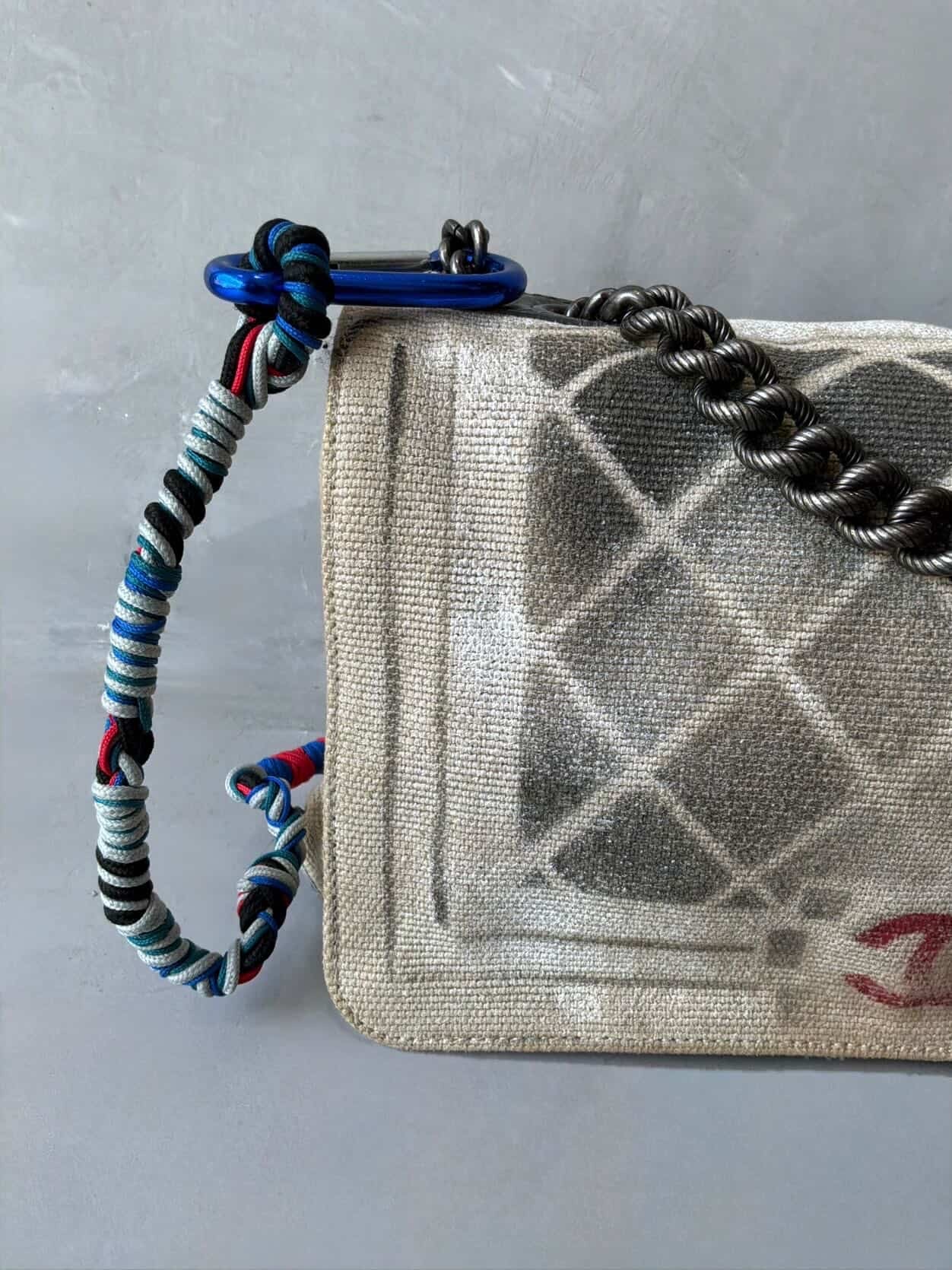 2014 Chanel Art School Oh My Boy Graffiti Bag