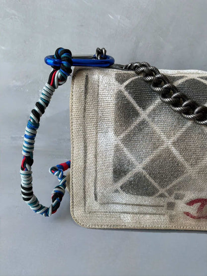 2014 Chanel Art School Oh My Boy Graffiti Bag