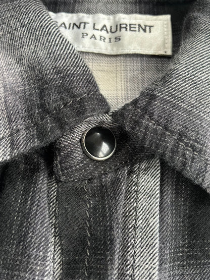 Saint Laurent Paris Flannel