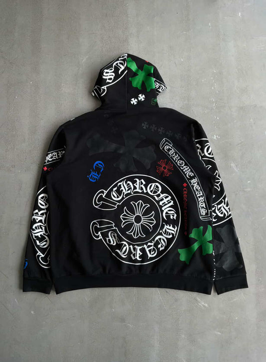 Chrome Hearts All Over Print Hoodie