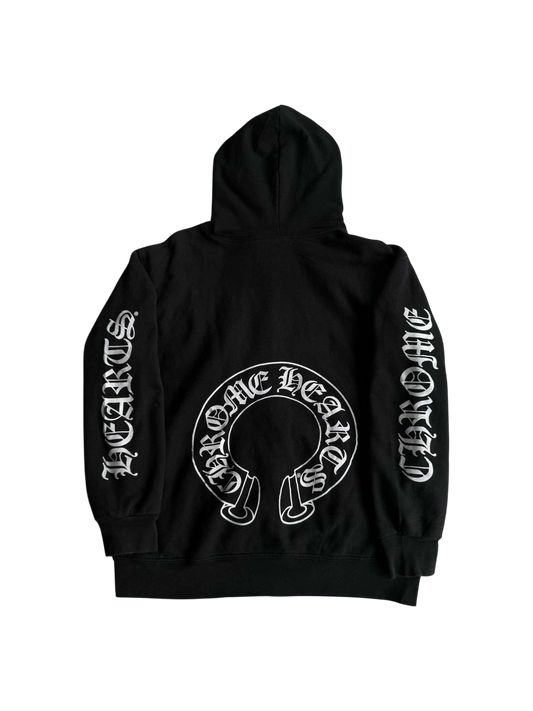 Chrome Hearts Horseshoe Thermal Zip Hoodie