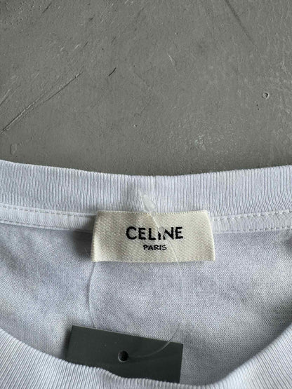 Celine x Hedi Slimane Fw21 A Poem Teen Knight Graphic Tee