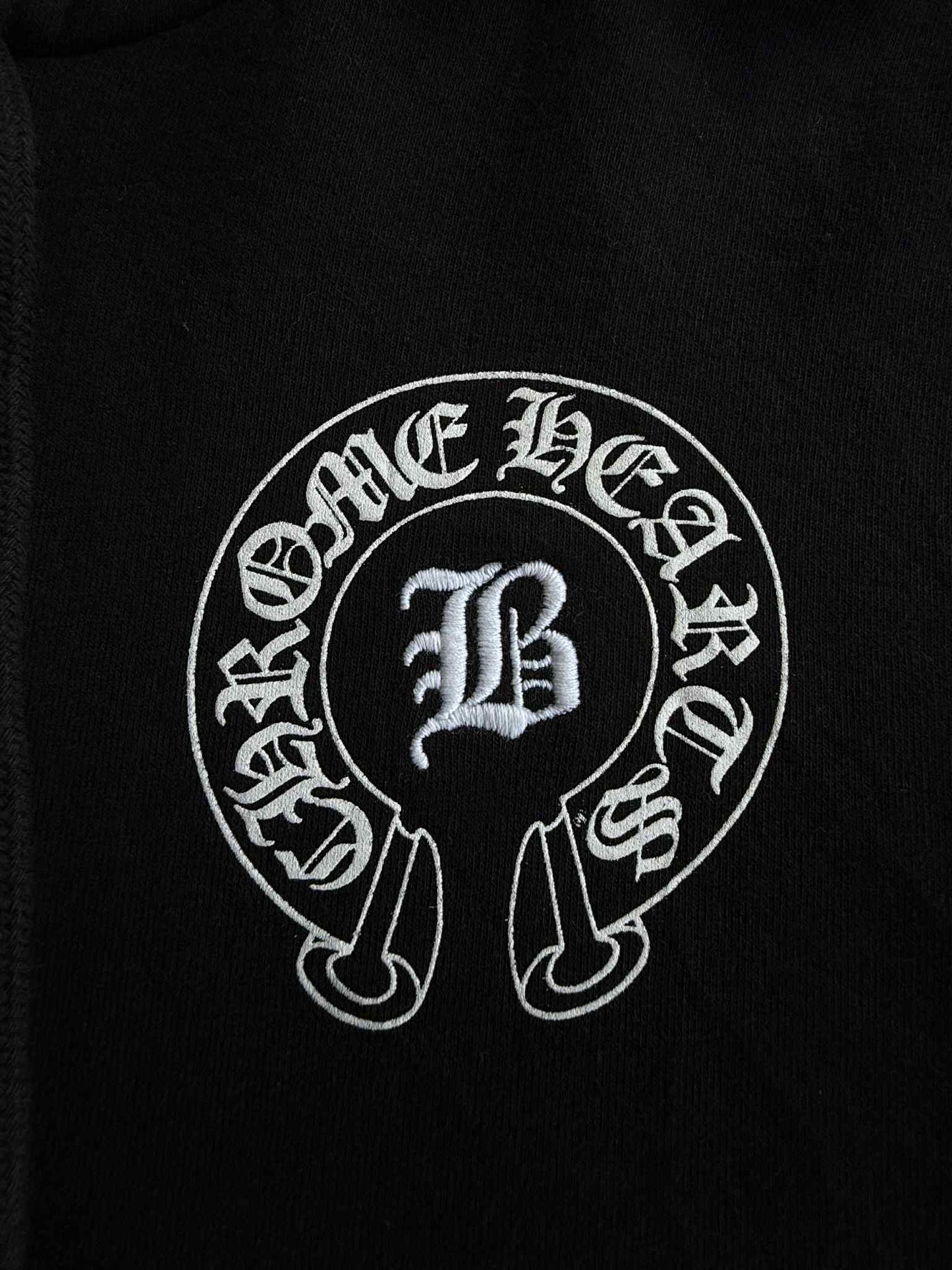 Chrome Hearts Bella Hadid Cropped Hoodie