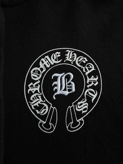 Chrome Hearts Bella Hadid Cropped Hoodie