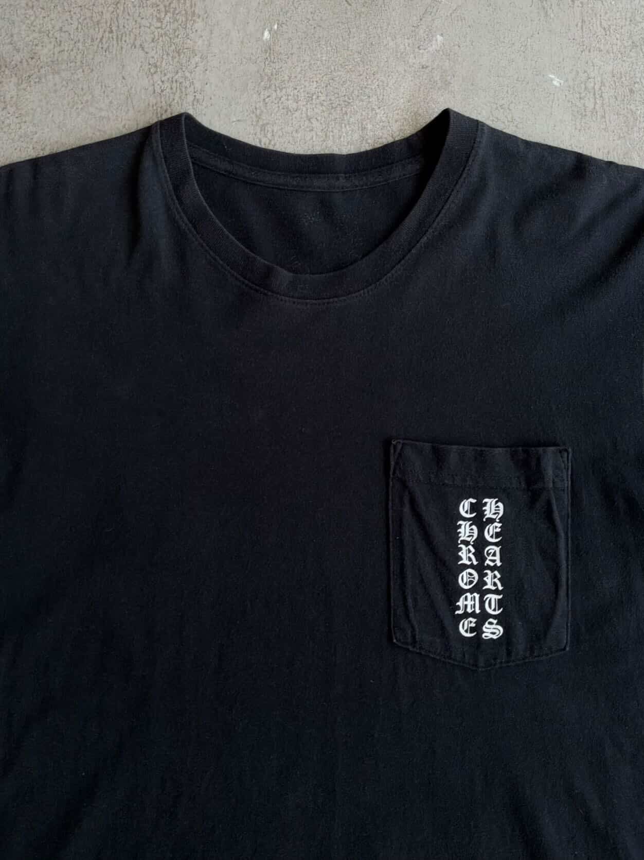Chrome Hearts Vertical Script Tee