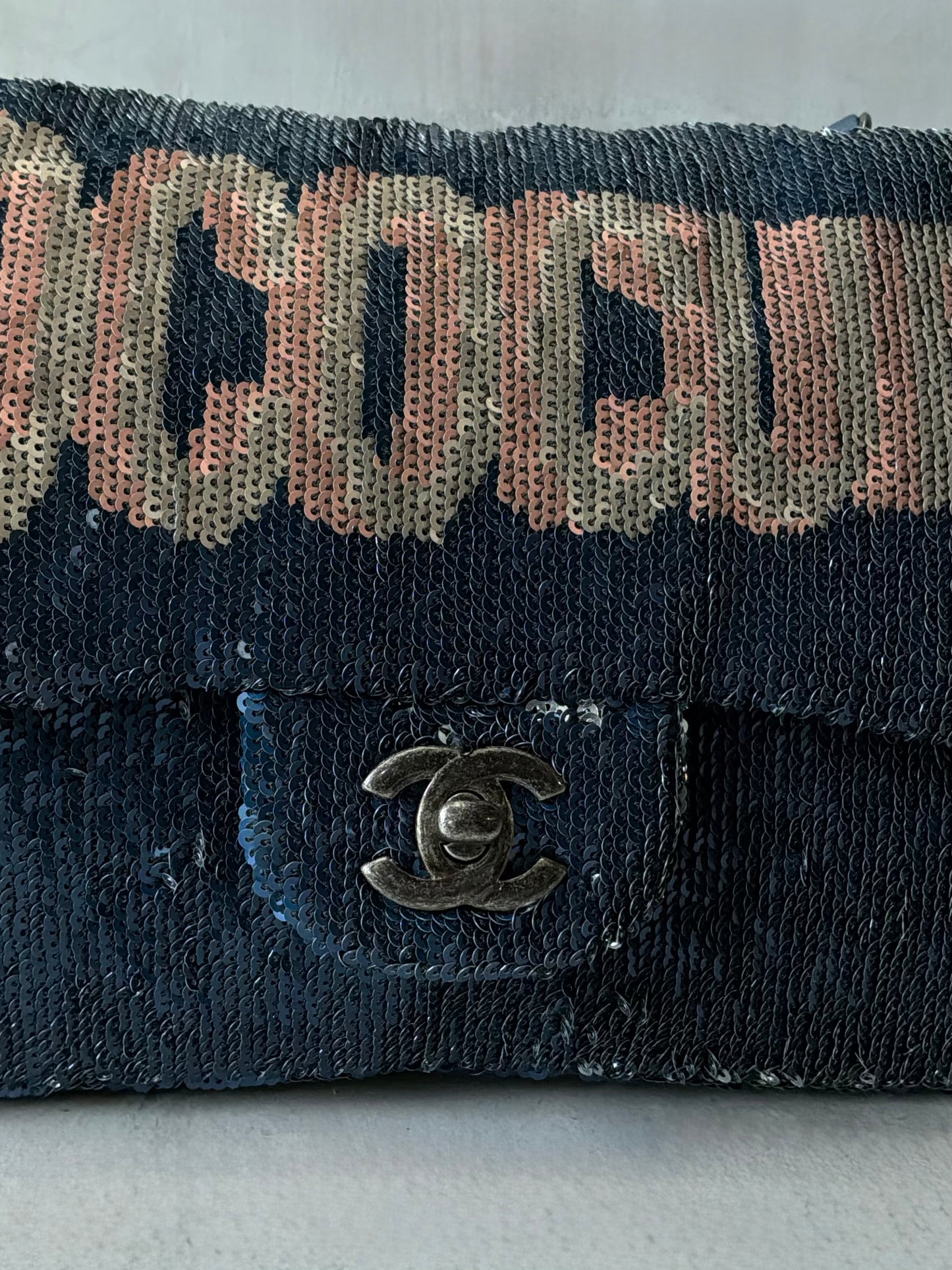 Chanel Cococuba Sequins Flap Bag