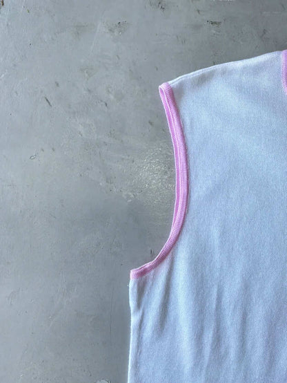 2000’s Chanel Knit CC Tank Top