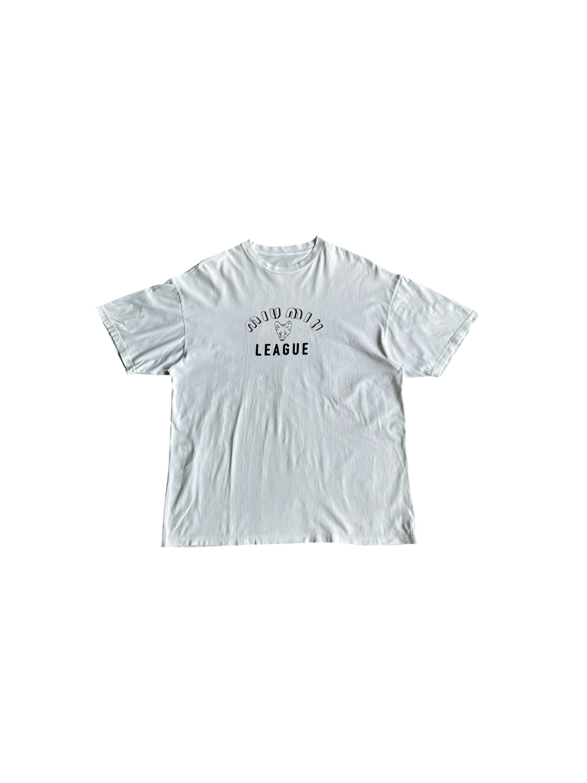 Miu Miu League White Tee
