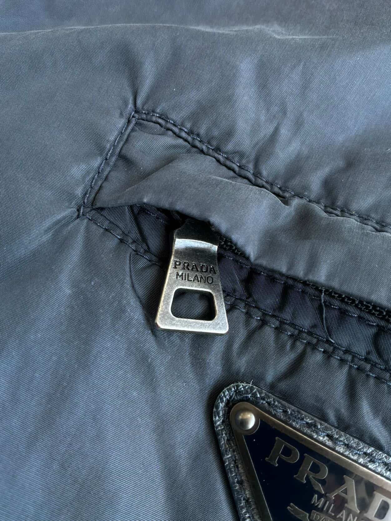 Prada Emblem Nylon Hooded Vest