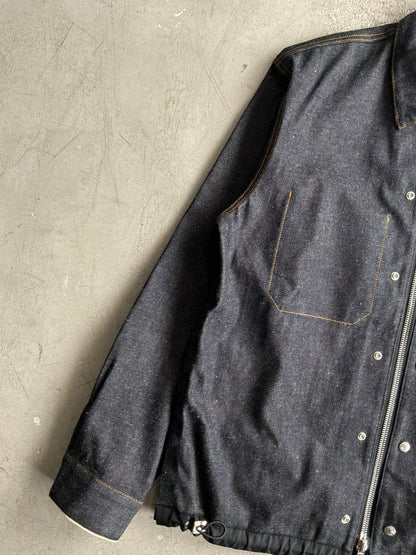 Dior X Sacai Signature Logo Denim Jacket