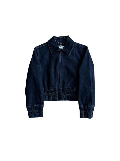 Fendi Cropped Denim Jacket