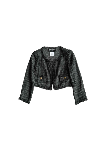 Chanel Cropped Tweed Jacket