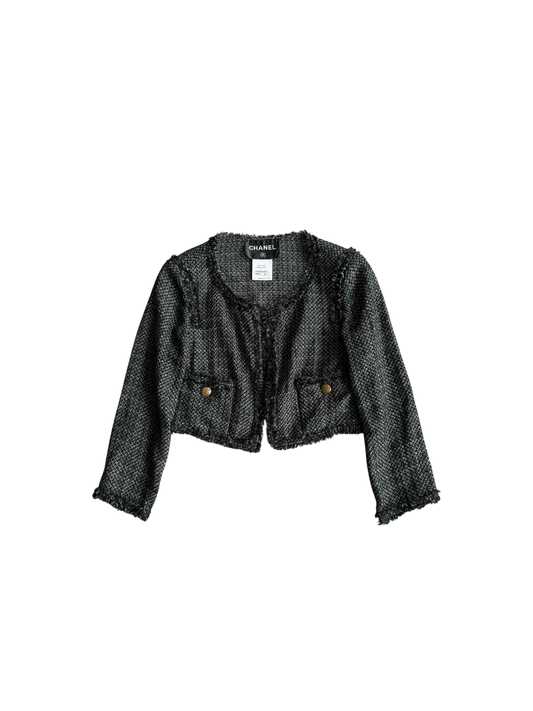 Chanel Cropped Tweed Jacket