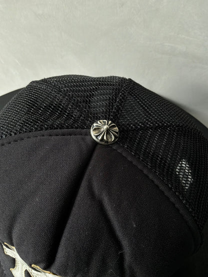 90s Chrome Hearts Cemetery Trucker Hat