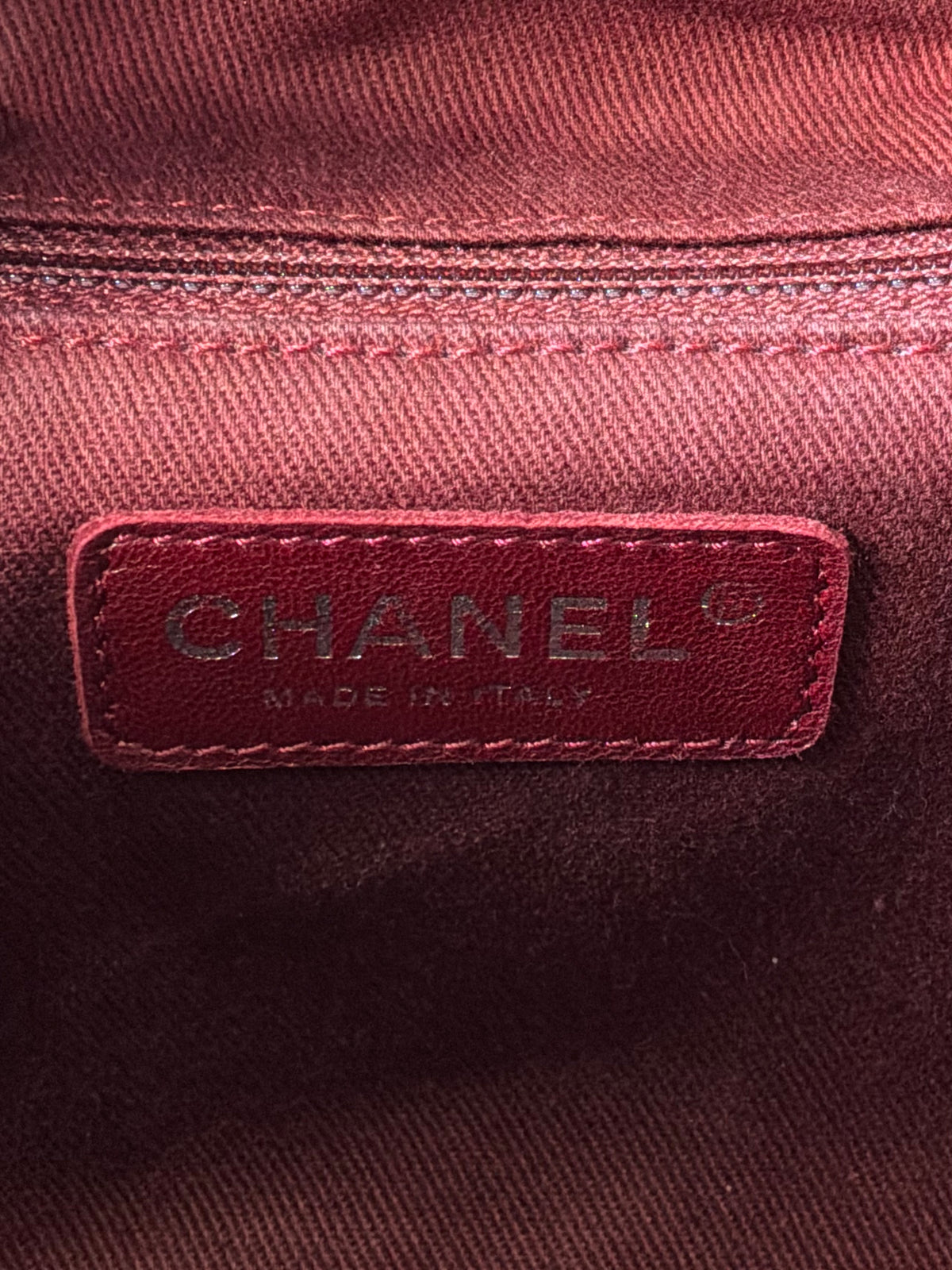 Rare Chanel Cambon Ligne Chain Reporter Lambskin Bag