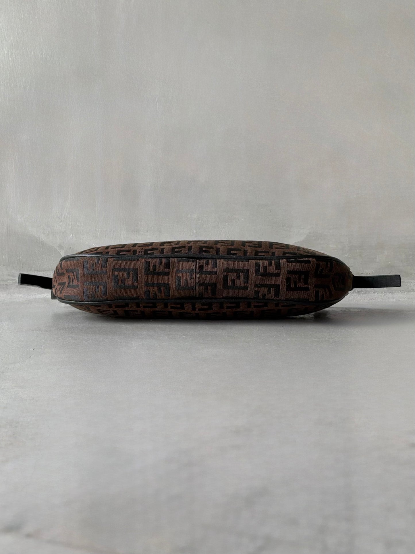 Fendi Brown Monogram Boat Bag