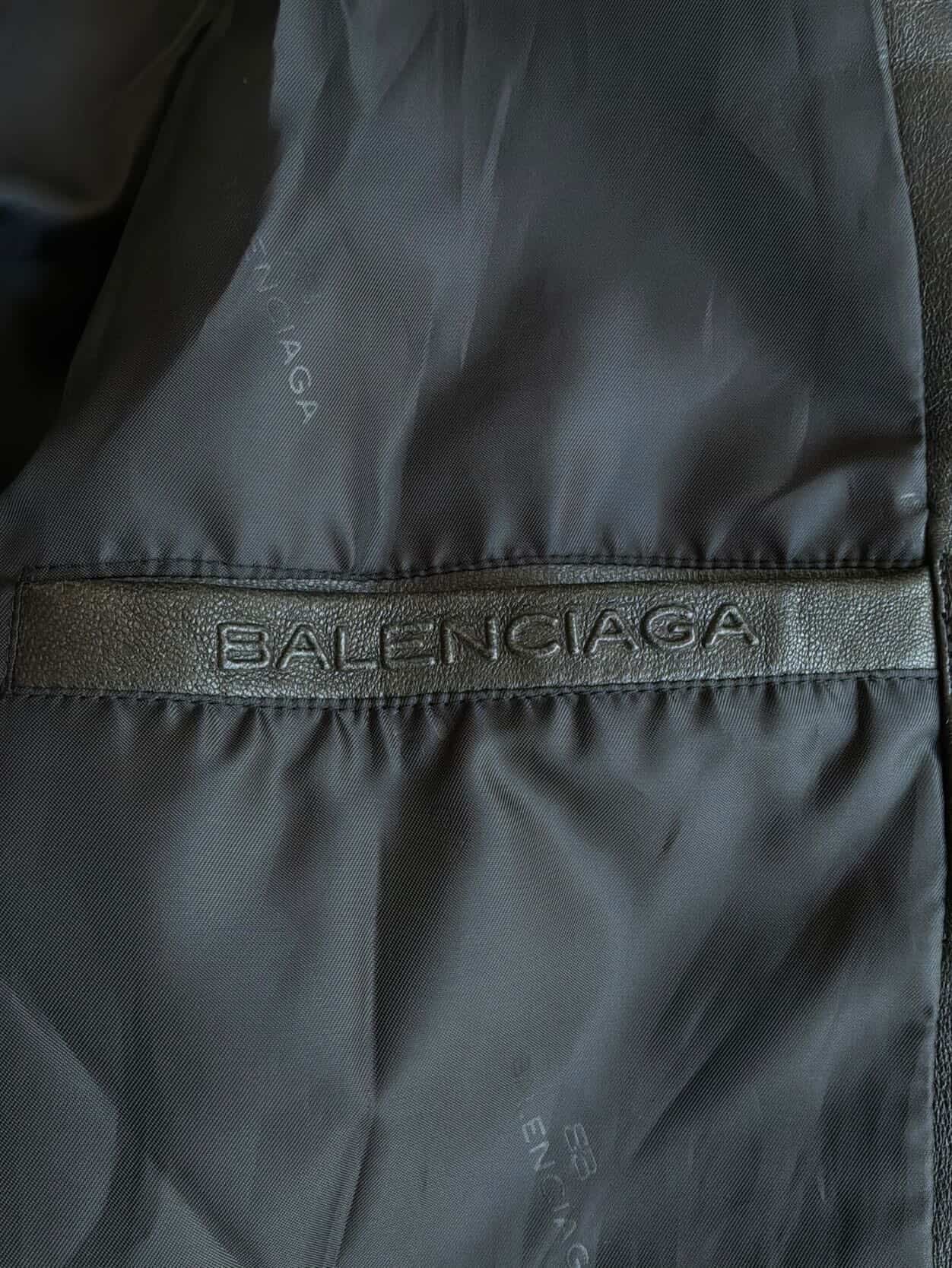 Balenciaga Vintage Harrington Leather Jacket