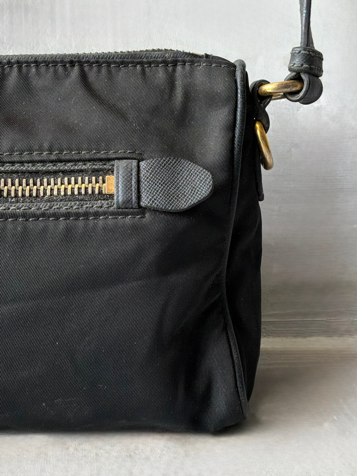 Prada Nylon Pochette Bag