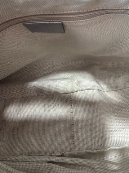 Gucci Monogram Metallic Hobo Bag
