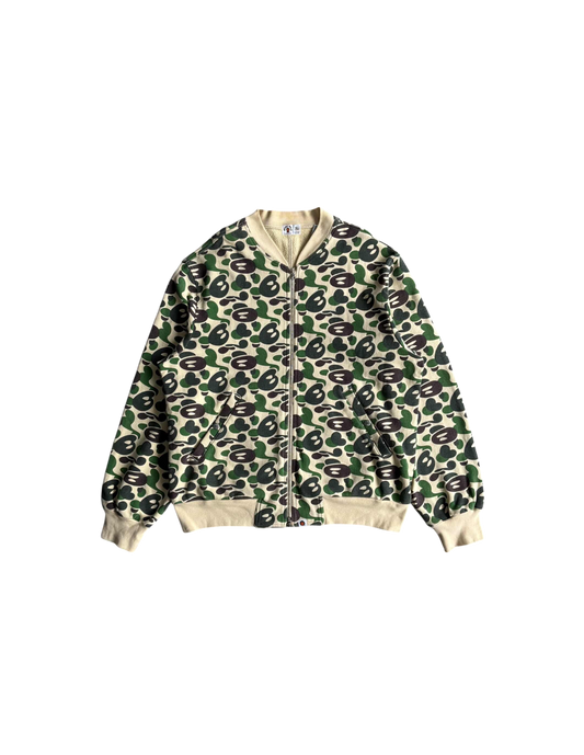 Bape Og Milo Camouflage Bomber Jacket