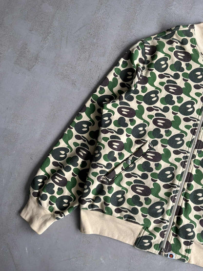 Bape Og Milo Camouflage Bomber Jacket