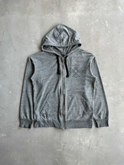 Chrome Hearts Hollywood Plate Zip Hoodie