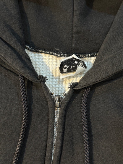 Vintage Chrome Hearts Horse Floral Zip Hoodie