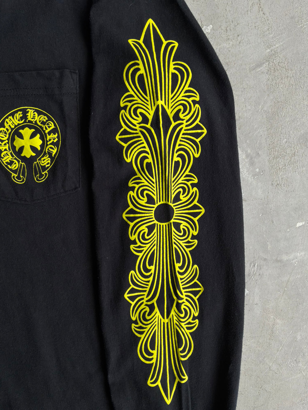 Chrome Hearts Eyechart Floral Longsleeves