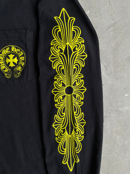 Chrome Hearts Eyechart Floral Longsleeves
