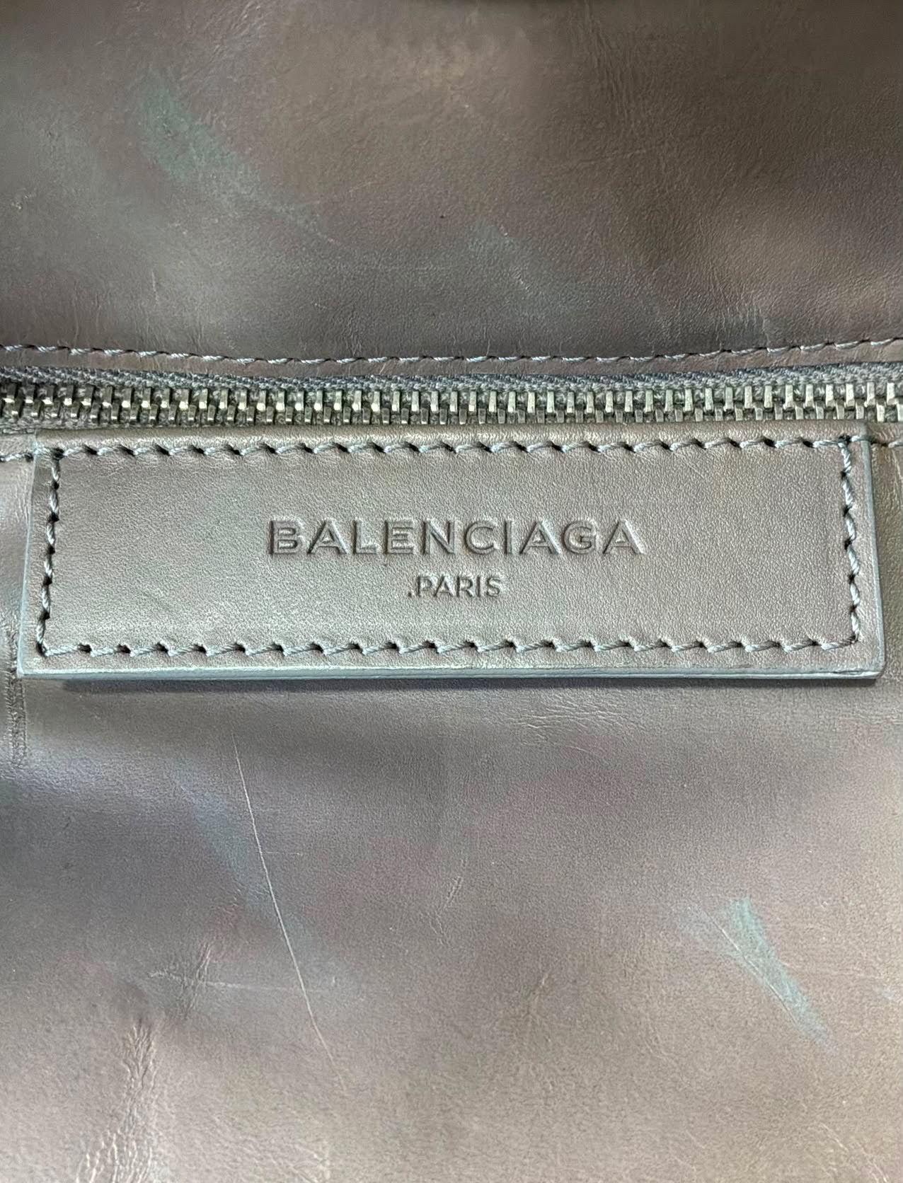Balenciaga Classic City Mesh Leather Bag