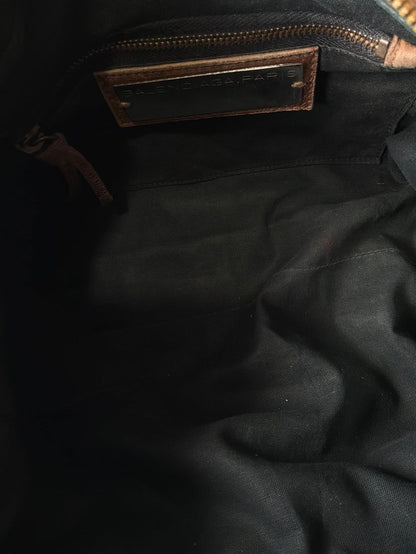 Balenciaga Le First Lambskin Brown Bag
