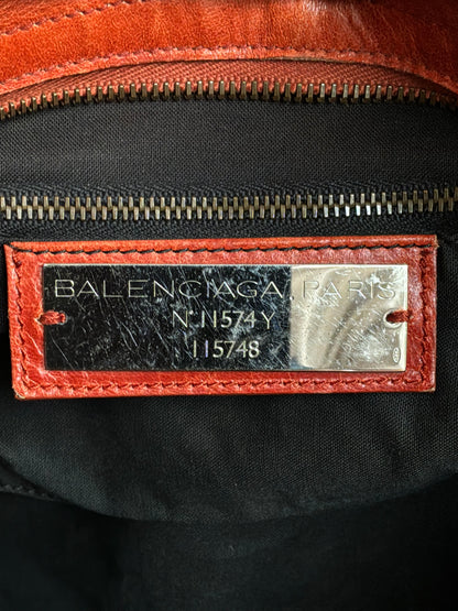 Balenciaga City Orange Classic Bag