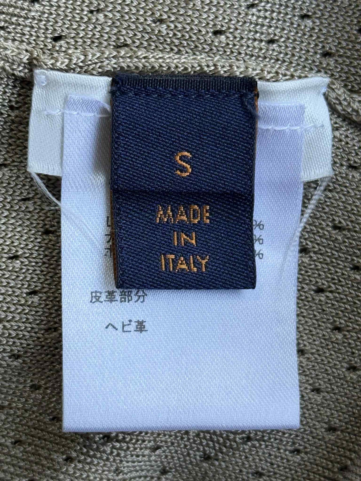 Louis Vuitton 2018 Python Logo Jersey T Shirt