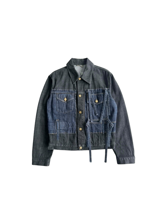 Louis Vuitton Bow-Paneled Denim Jacket