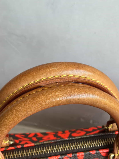 Louis Vuitton X Stephen Sprouse Orange Graffiti Speedy 30