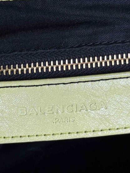 Balenciaga City Giant 12 Lime Gold Classic Bag