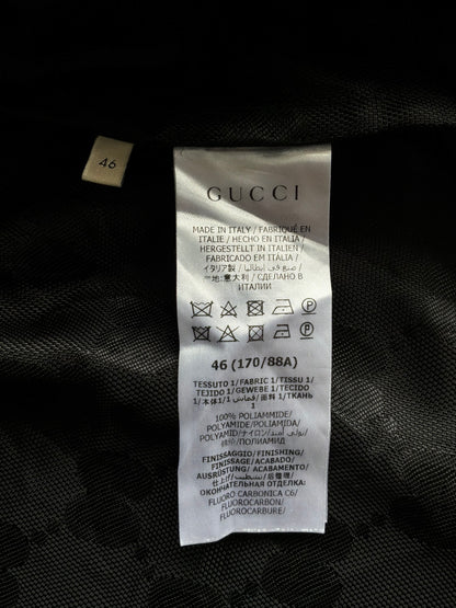 Gucci GG Black Monogram Windbreaker