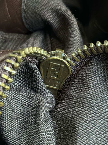 Fendi Leather Monogram Chef Bag