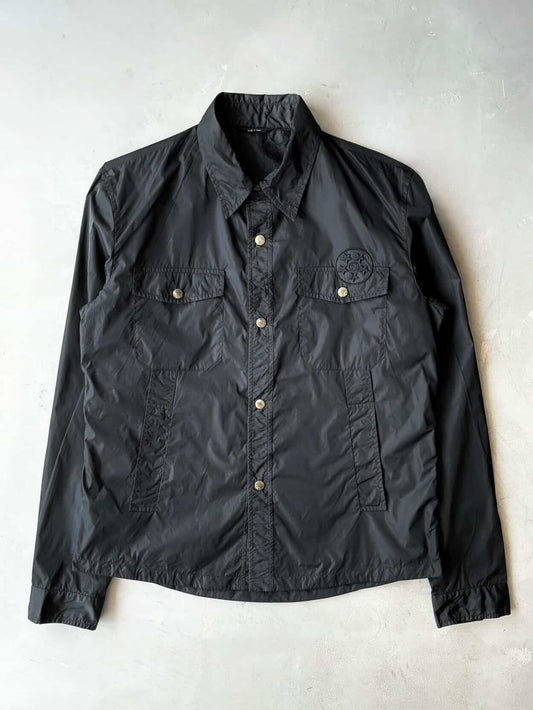 Gucci Star Logo Monogram Lining Snap Font Jacket
