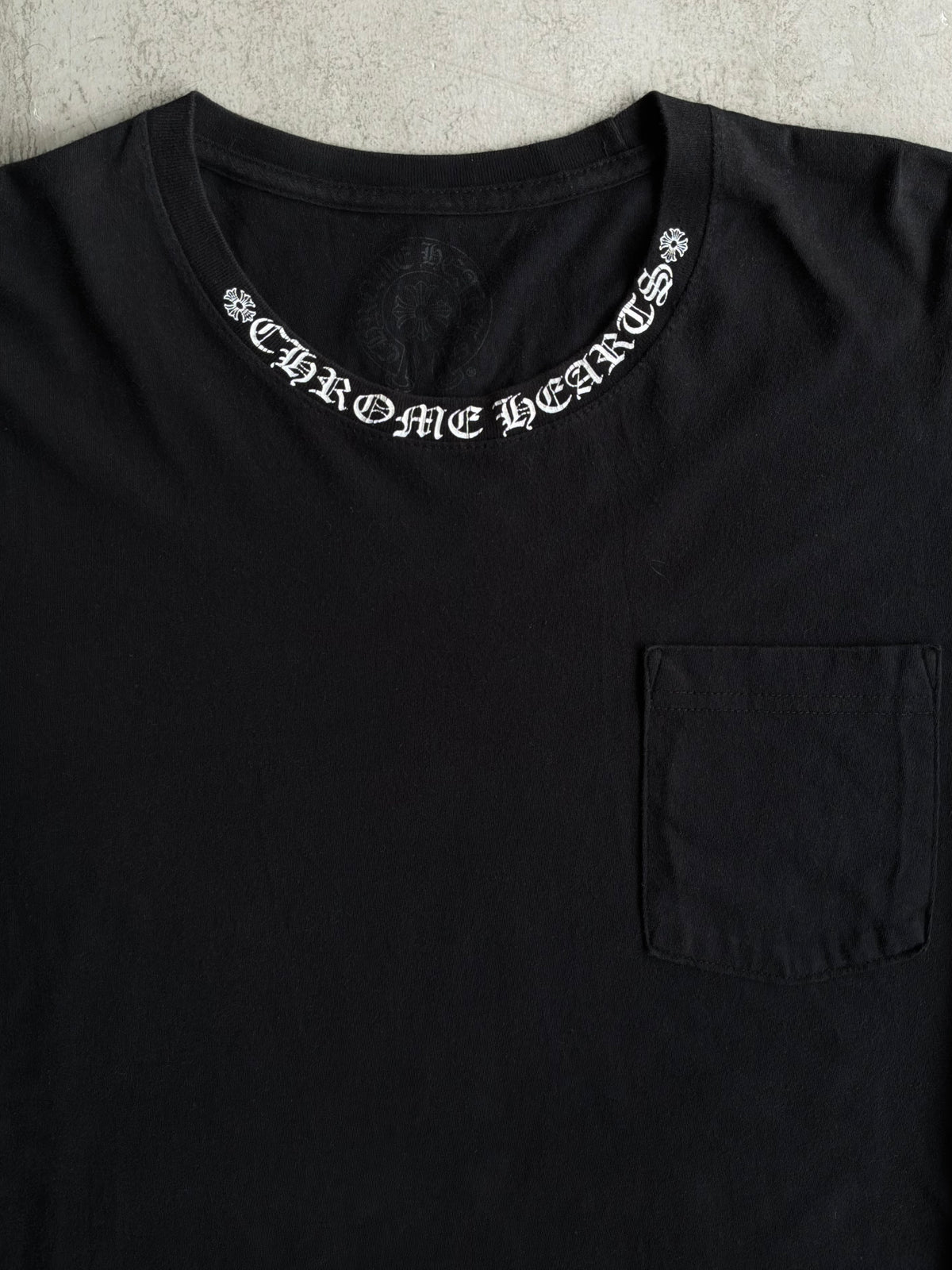 Chrome Hearts Neck Script Floral Longsleeves