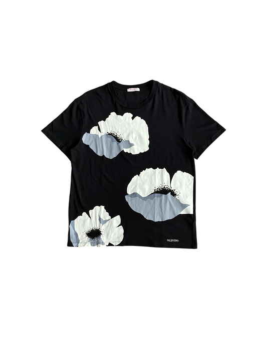 Valentino Flower Print Tee